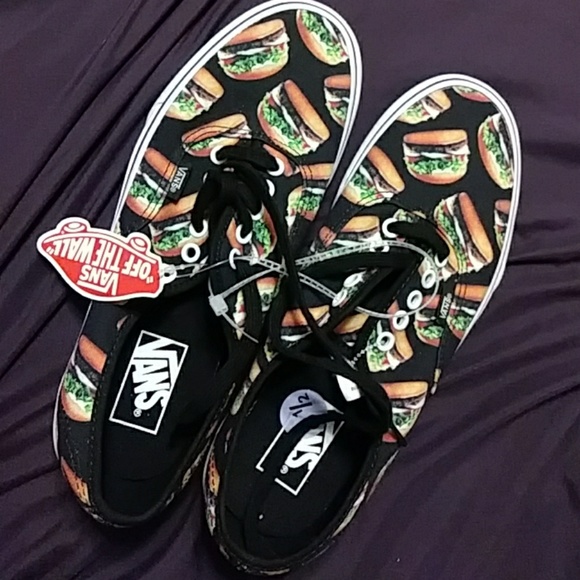Vans Other - Vans Shoes-Hamburger Print